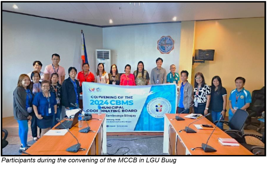 Participants during the convening of the MCCB in LGU Buug