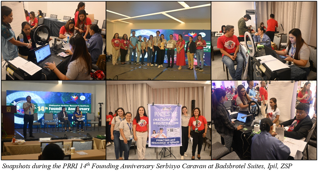 Snapshots during the PRRI 14th Founding Anniversary Serbisyo Caravan at Badbrotel Suites, Ipil, ZSP