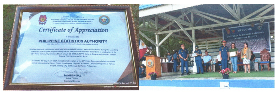 ZNPPO Recognizes the Efforts of PSA PhilSys during the Pamilya ng Pulis Family Day