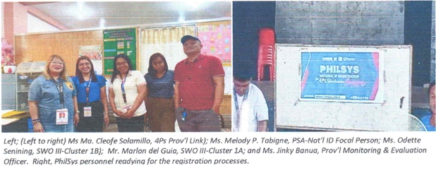 PSA Zamboanga del Norte National ID Team Partners With DSWD's Pantawid Pamilyang Pilipino Program