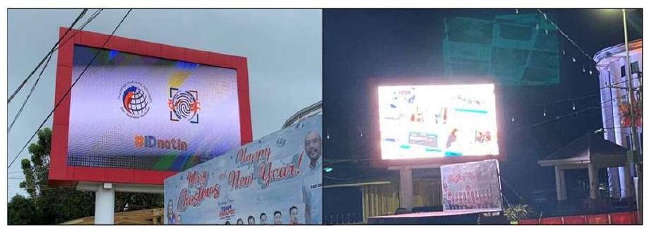 Dapitan City LGU Supports PhilSys Awareness Campaign Via LED Broadcast