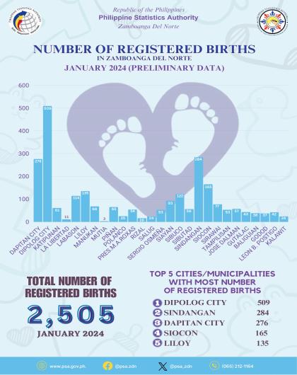 Number Of Registered Births January 2024