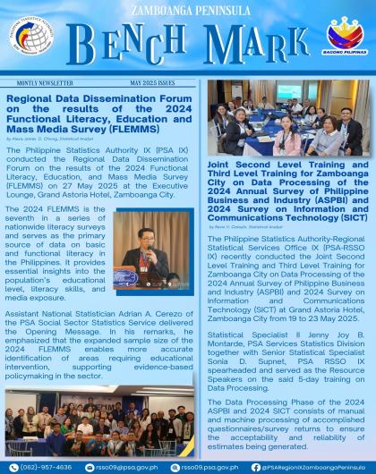 Zamboanga Peninsula Benchmark Newsletter - May 2025