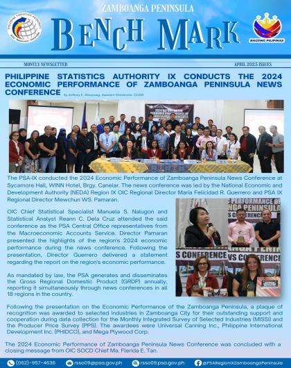 Zamboanga Peninsula Benchmark Newsletter - April 2025