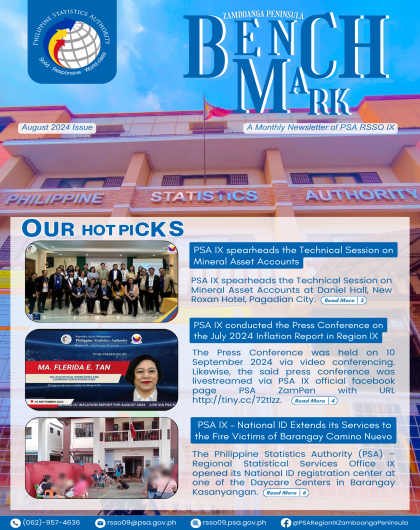 Zamboanga Peninsula Benchmark Newsletter - August 2024