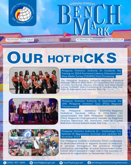 Zamboanga Peninsula Benchmark Newsletter - November 2024